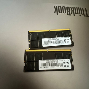 노트북용 램 DDR5 4800Mhz 64GB