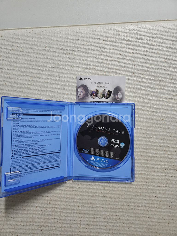 PS5 타이틀 플래그테일 레퀴엠 팝니다.--3