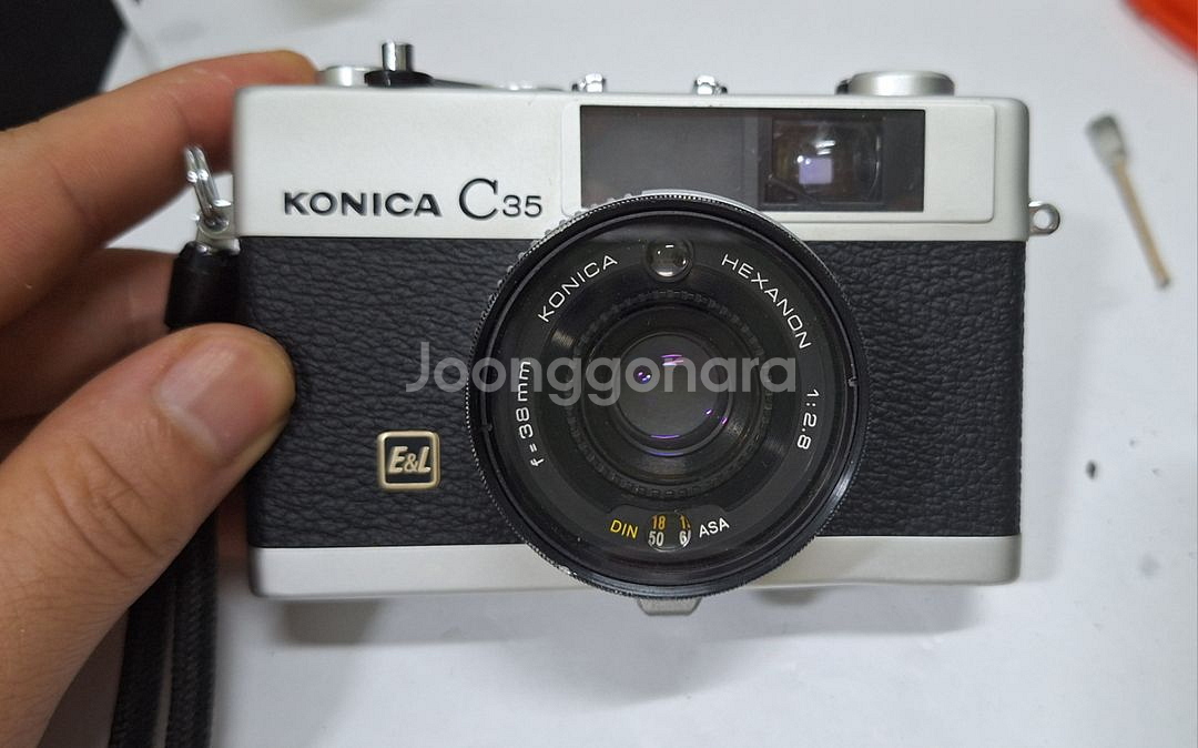 Konica 코니카 C35 E&L 빈티지 필름카메라--2