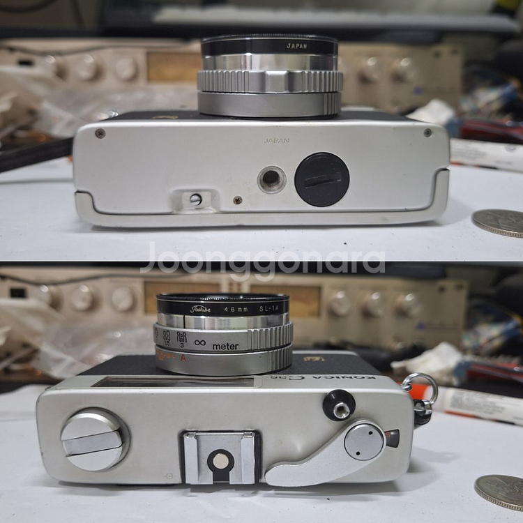 Konica 코니카 C35 E&L 빈티지 필름카메라--7