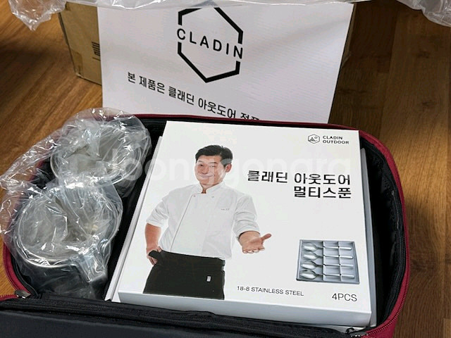 클래딘 캠핑 식기 세트 새상품--4