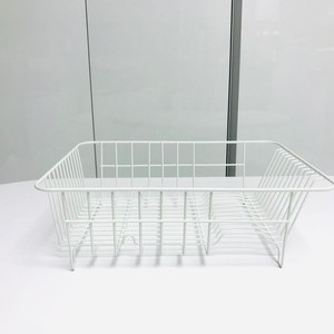 올화이트 식기건조대 바스켓