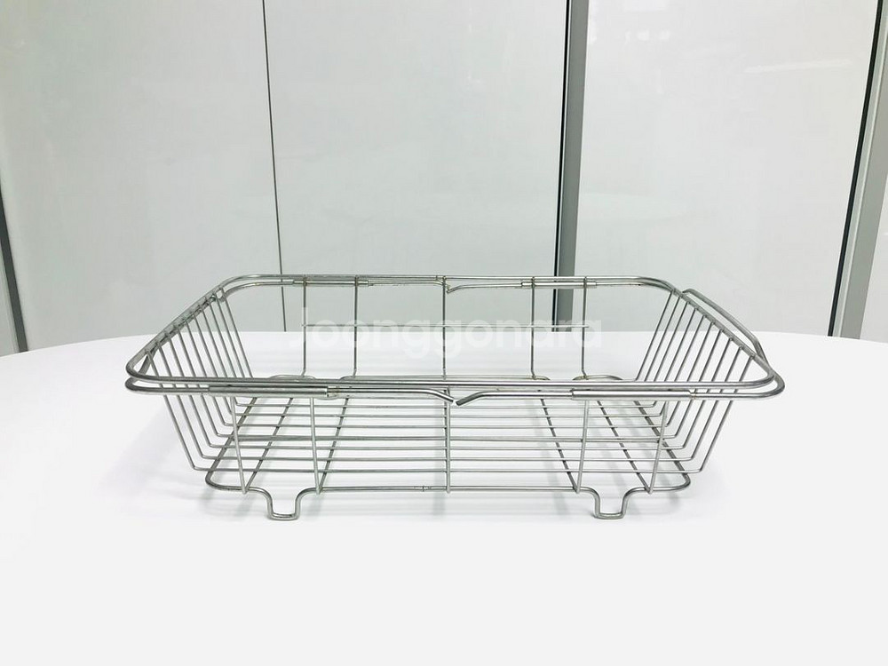 올스텐 식기건조대 바스켓 (사각, 길이조절형)--0