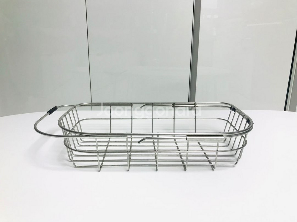 올스텐 식기건조대 바스켓 (D자형, 길이조절형)--0