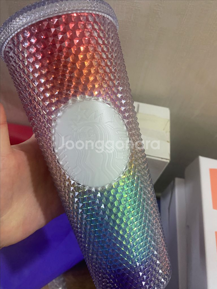 스타벅스 지압 텀블러--3