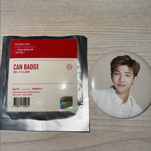 방탄 스픽콘 RM 캔뱃지