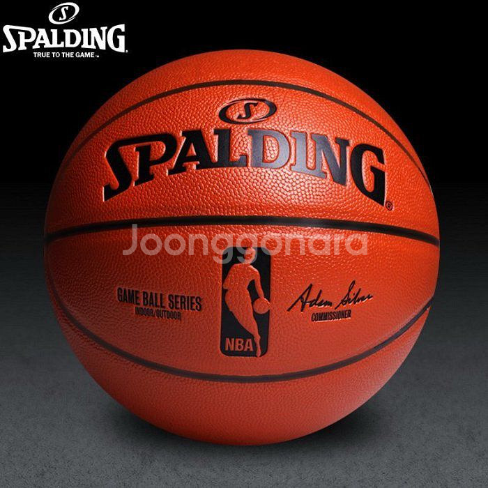 (구매) 스팔딩 NBA 게임볼 레플리카 농구공--1