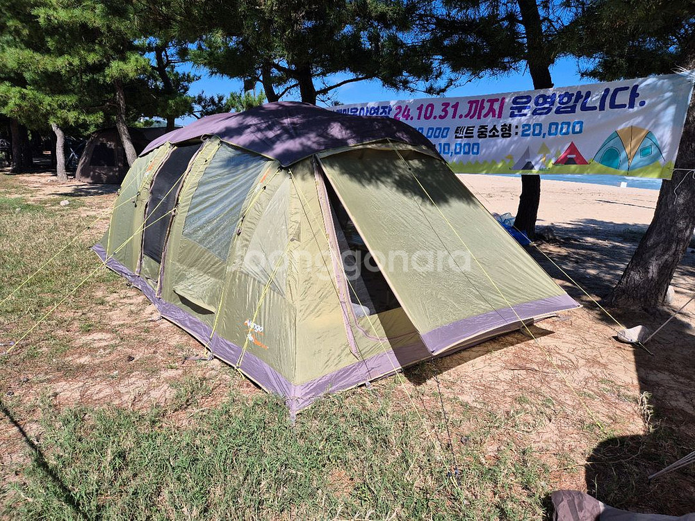 명품 에어텐트원조 영국반고 인피니티 600 풀셋트 팝니--1