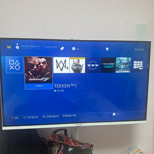 PS4 슬림 500GB 화이트 11.0 팝니다