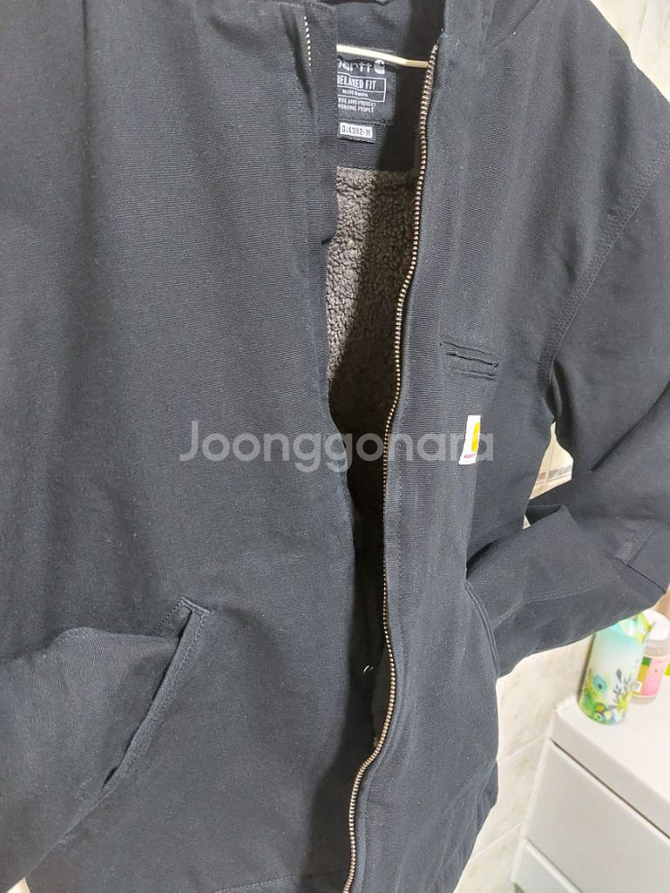 칼하트 셰르파 덕 워시드 자켓 S 95사이즈--3