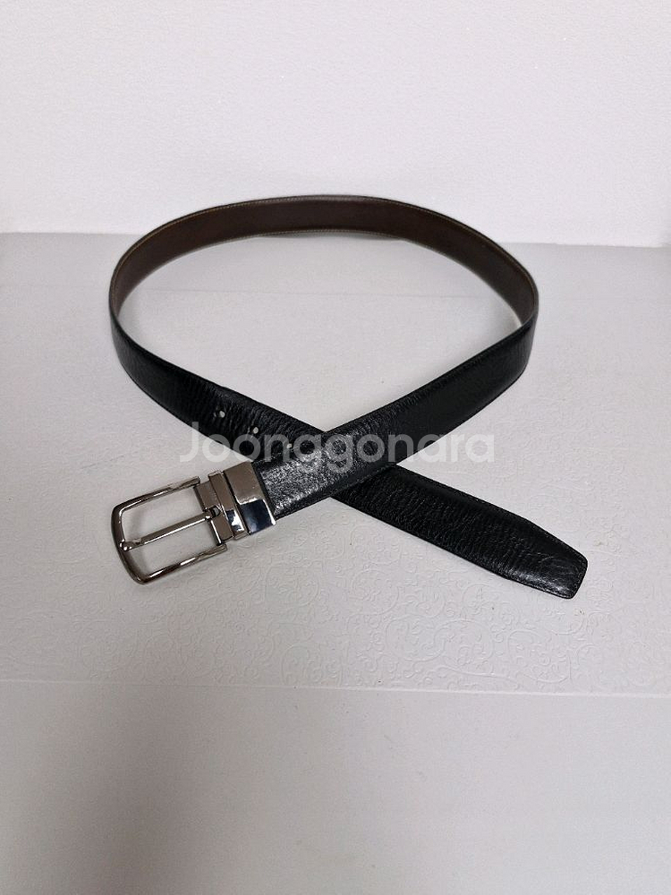 KIRKLAND 시그니처 양면 가죽벨트 정품--7