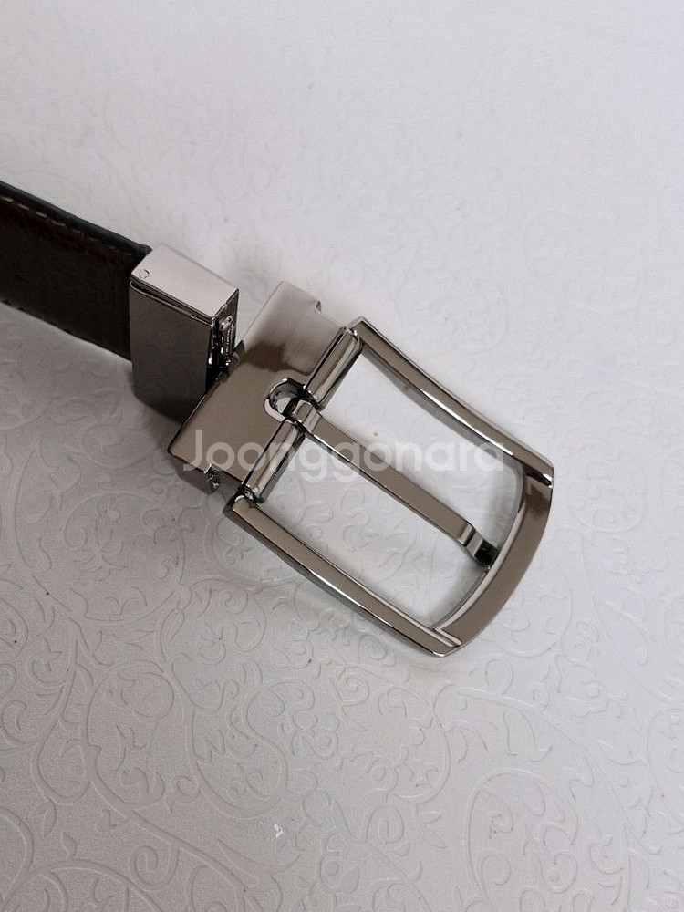 KIRKLAND 시그니처 양면 가죽벨트 정품--8