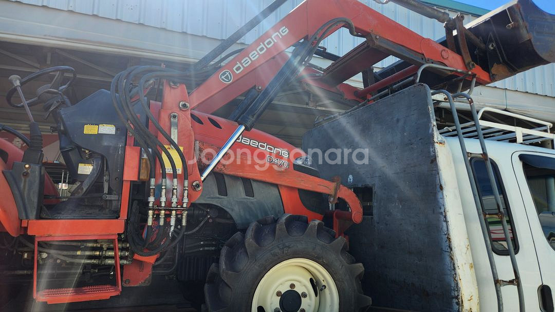 대동 D470 트랙터 트랙트 트렉터 트렉트 팝니다--5