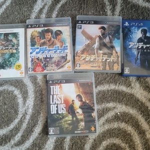 너티독 언차티드 1~4 일본 더빙판 일괄 판매합니다