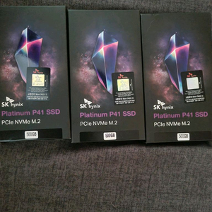 sk하이닉스 p41 500gb 신품 미개봉
