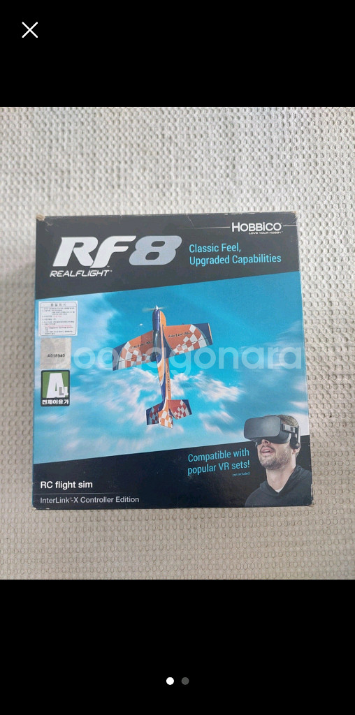 리얼플라이트 RF8 조종기 포함--0