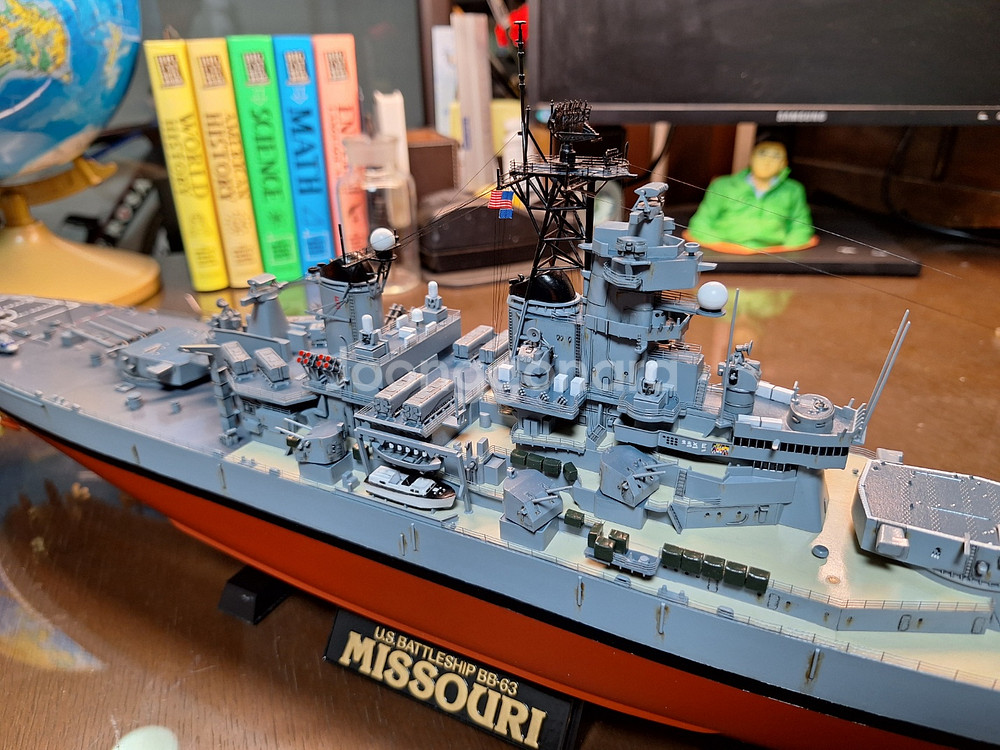 1/350 타미야 US BB-63 Missouri 모형--7