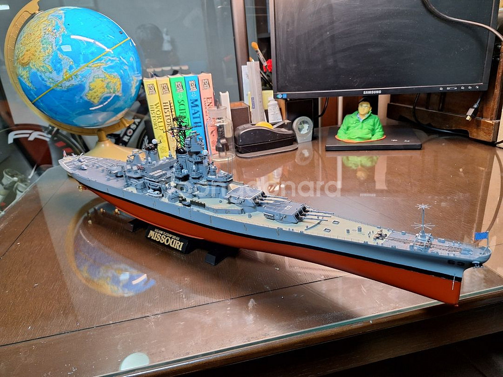 1/350 타미야 US BB-63 Missouri 모형--1