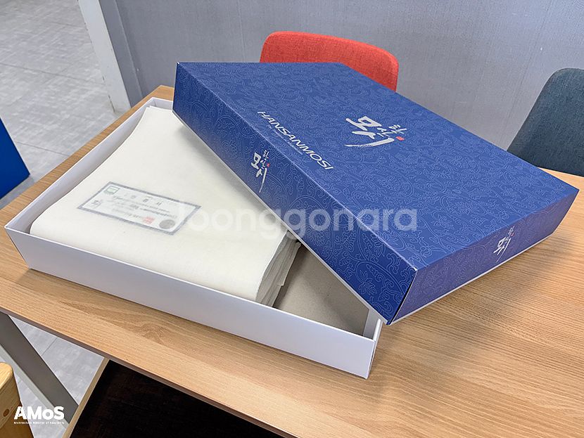 정품 한산모시, 옥사 원단 팝니다 (인증서 포함)--3