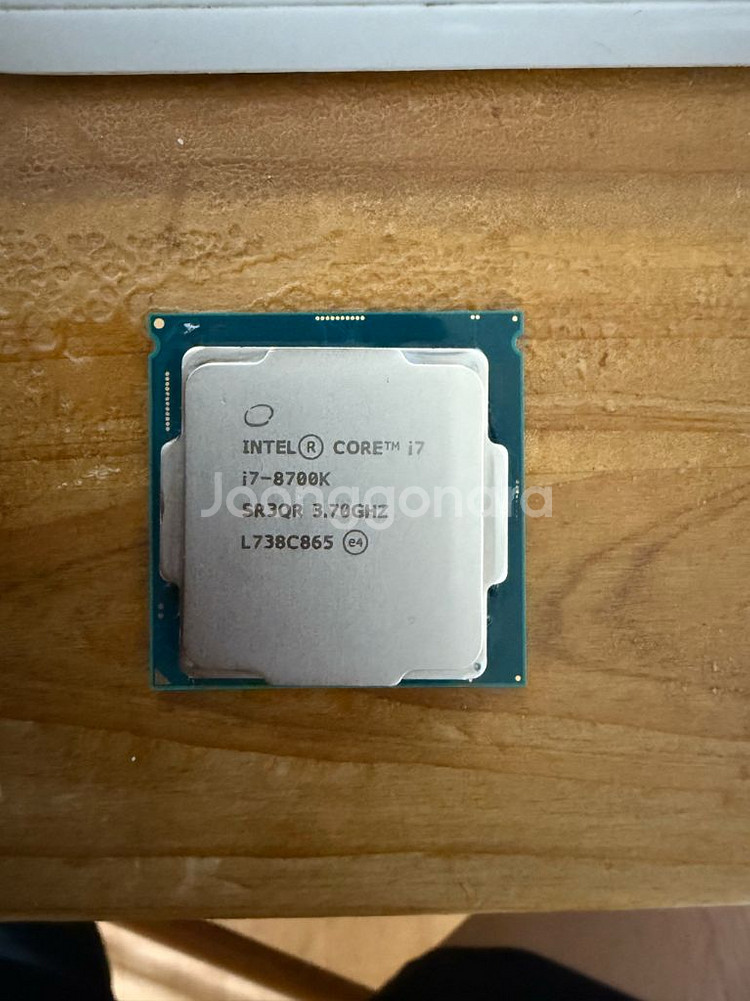 인텔 i7-8700k 뚜따 제품--0