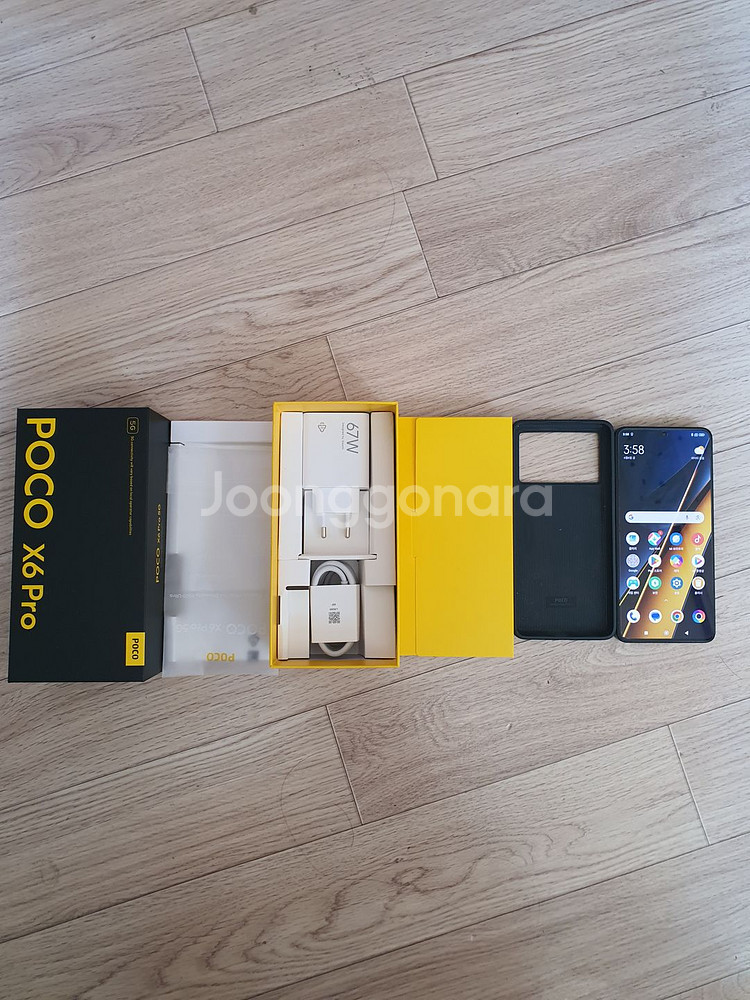 포코 x6 pro 5g (256)--4