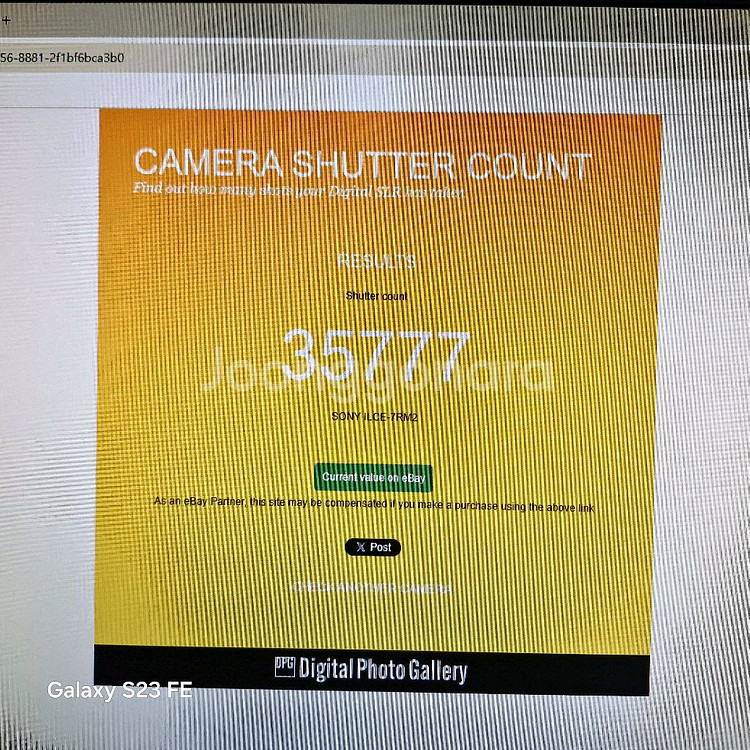 소니 A7R II 풀프레임 직거래 84만원 판매--9