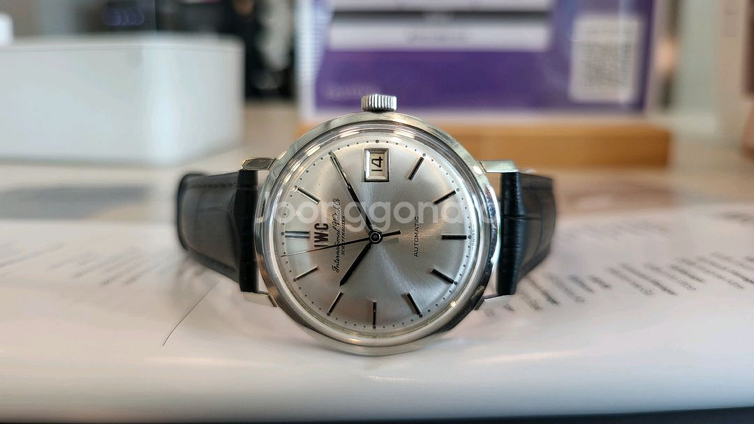 IWC 8541 빈티지 오토매틱 시계를 판매합니다--0