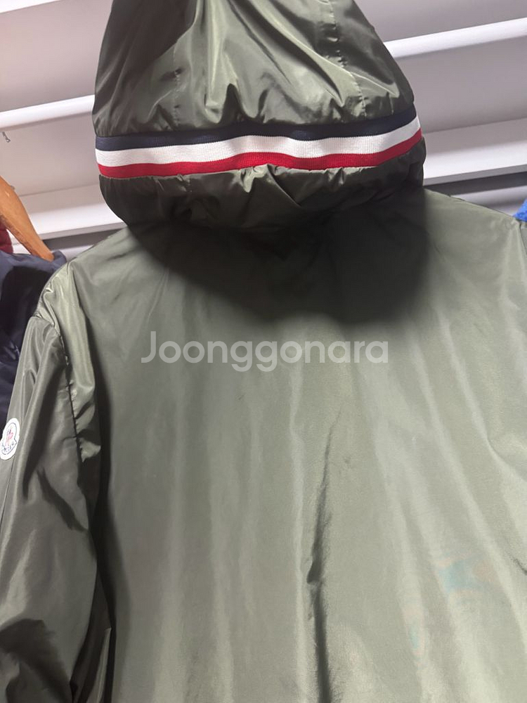 몽클레어 그림퍼스 후드 5사이즈 카키색상--3