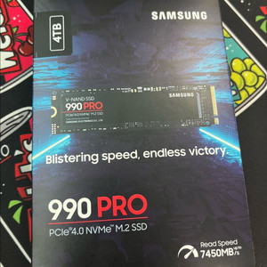 삼성 990 PRO 4TB SSD 팔아요