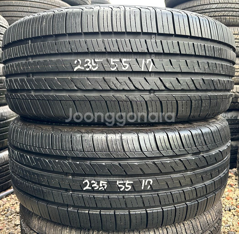 235 55 17중고타이어2개2355517--0