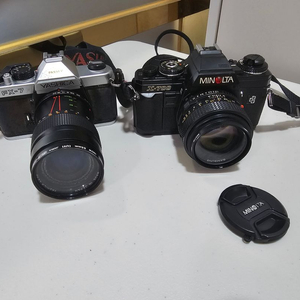 수동필카 야시카FX-7+미놀타X-700 부품용 무료배송