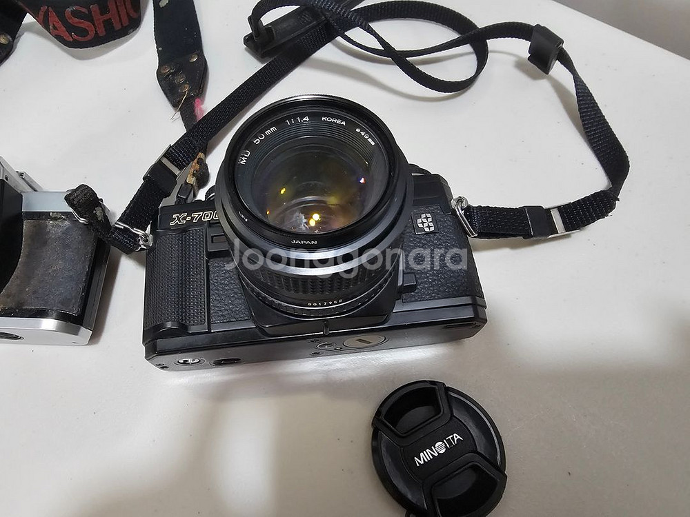 수동필카 야시카FX-7+미놀타X-700 부품용 무료배송--3