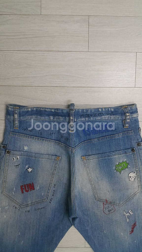 디스퀘어드2 정품(스판) 섹시 트위스트진 30~31인치--8