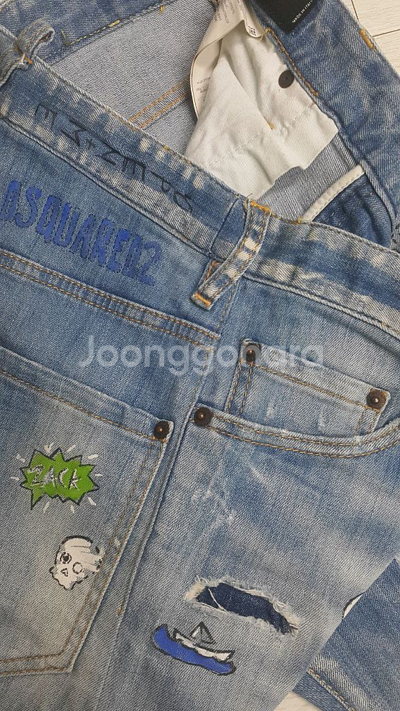 디스퀘어드2 정품(스판) 섹시 트위스트진 30~31인치--2