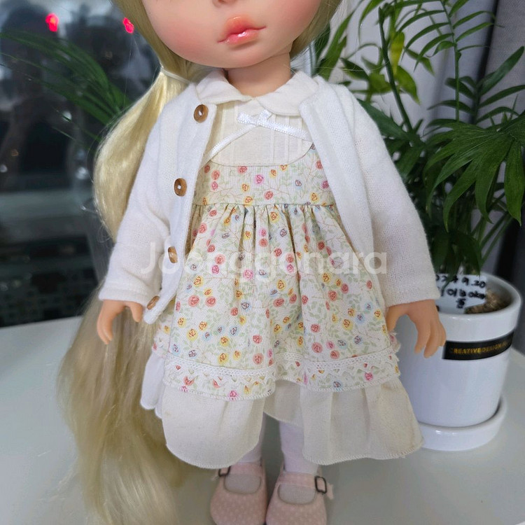 디즈니 베이비돌 라푼젤 리페인팅 인형--3