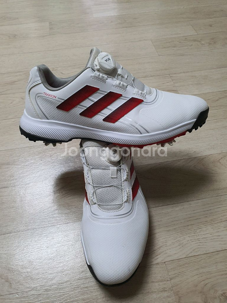 265 아디다스 트랙션라이트 맥스 보아 골프화 완전좋아--0