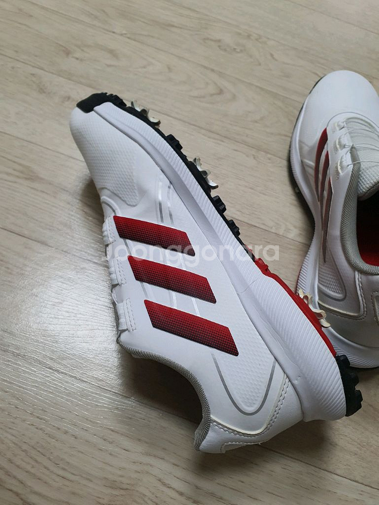 265 아디다스 트랙션라이트 맥스 보아 골프화 완전좋아--5