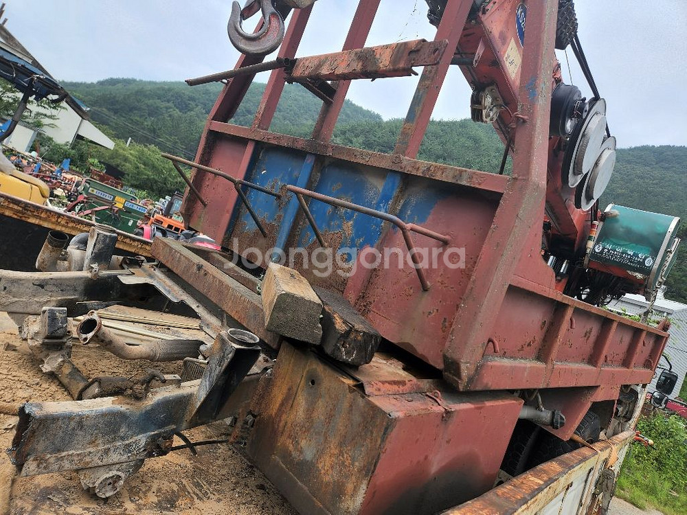 1톤 포터 덤프 적재함 추레라 츄레라 트레일러 팝니다--2