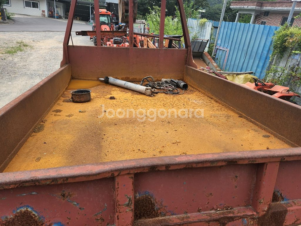 1톤 포터 덤프 적재함 추레라 츄레라 트레일러 팝니다--4