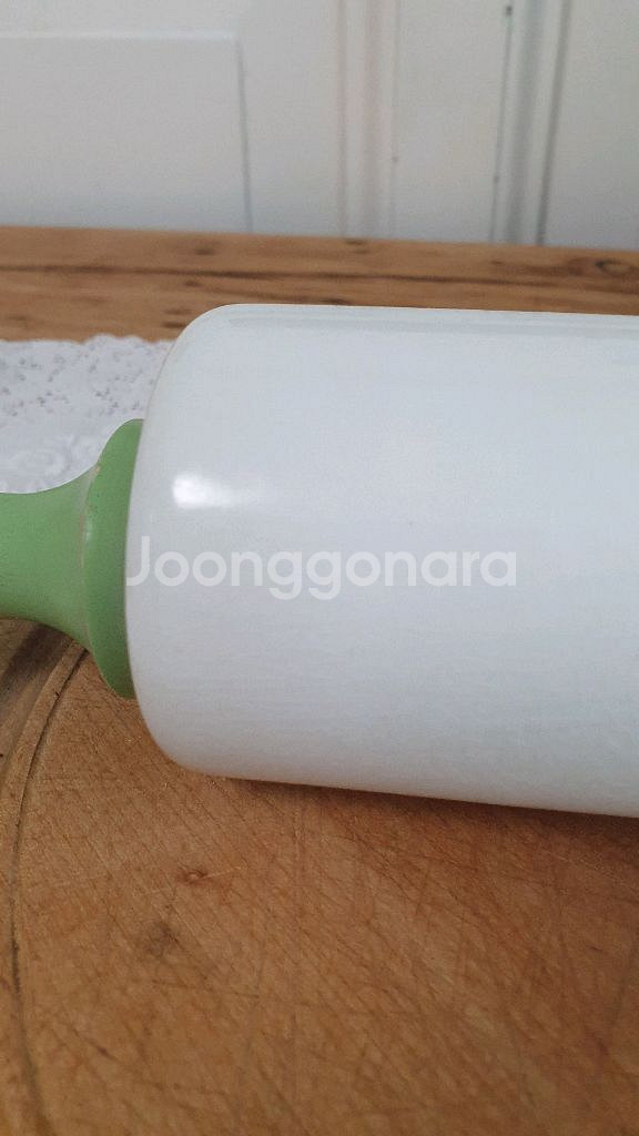빈티지 포세린 롤링핀--6