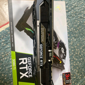 MSI RTX 3080 Ti 슈프림 이미지