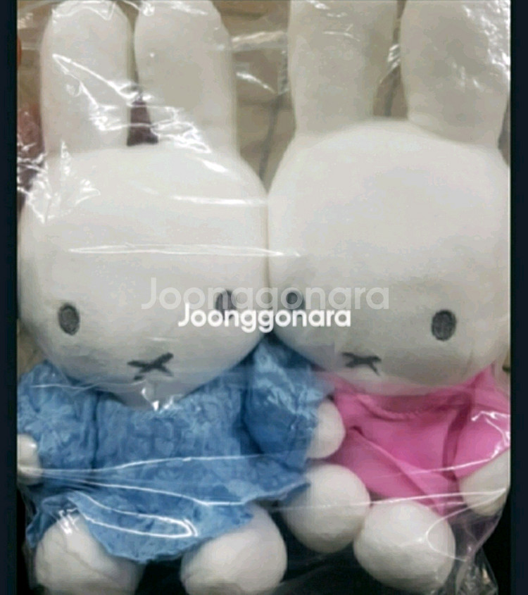 블루+핑크 미피인형 팝니다!--0