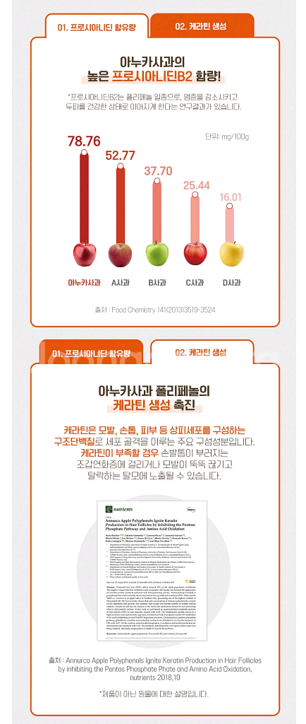 (무료배송) 아누카사과액상스틱--5