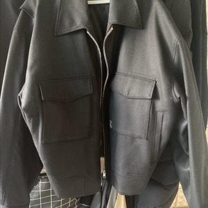 우영미 블랙 울 자켓