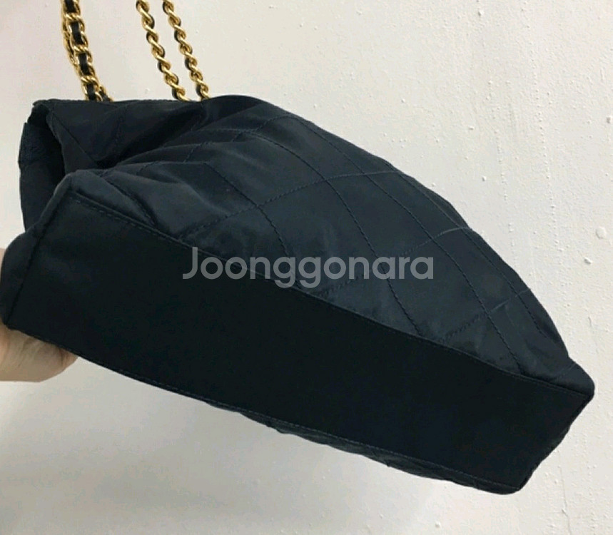 프라다 포스코 금장숄더백 정품인기제품--3
