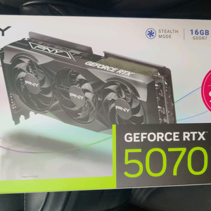 [미개봉] PNY RTX5070TI OC 팝니다