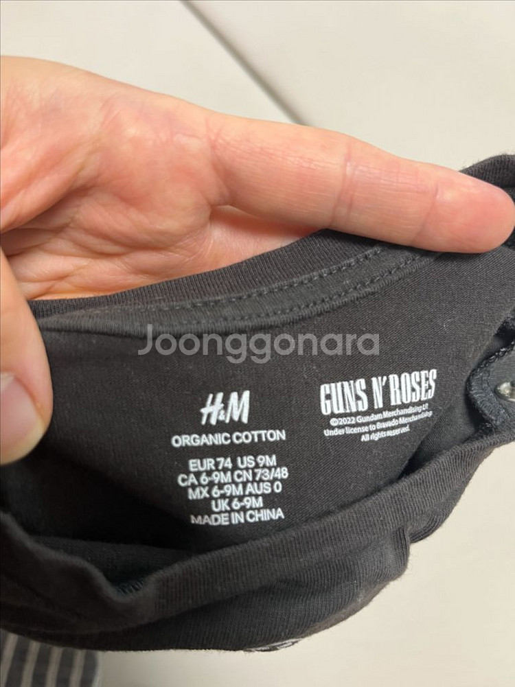 h&m 아기 바디수트, 청바지--2
