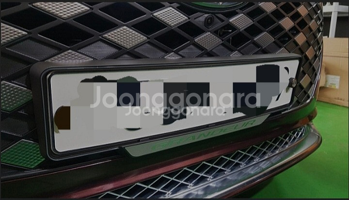 그랜저ig 번호판가드 그랜저ig 더뉴그랜저 그랜저gn7--1