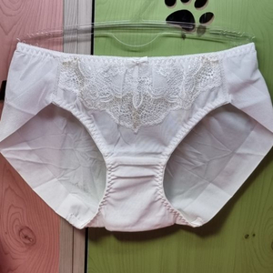 로즈버드비비안 화이트 플라워 노라인팬티 90S