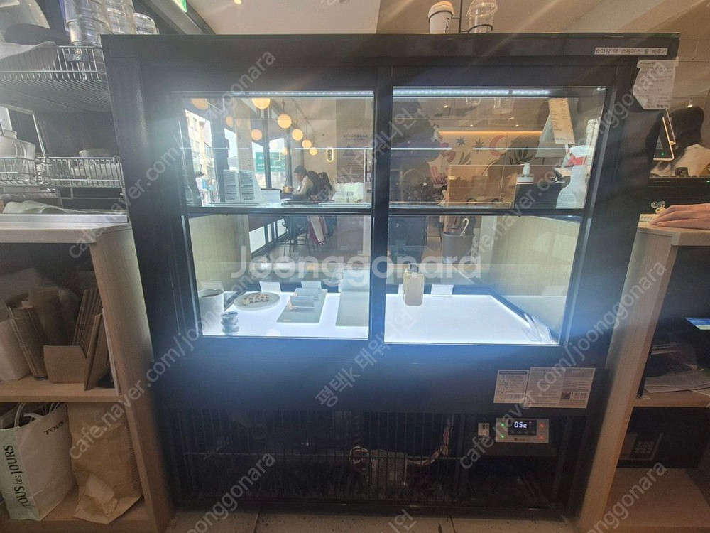 삼호제과 1200 쇼케이스 2단 블랙--0